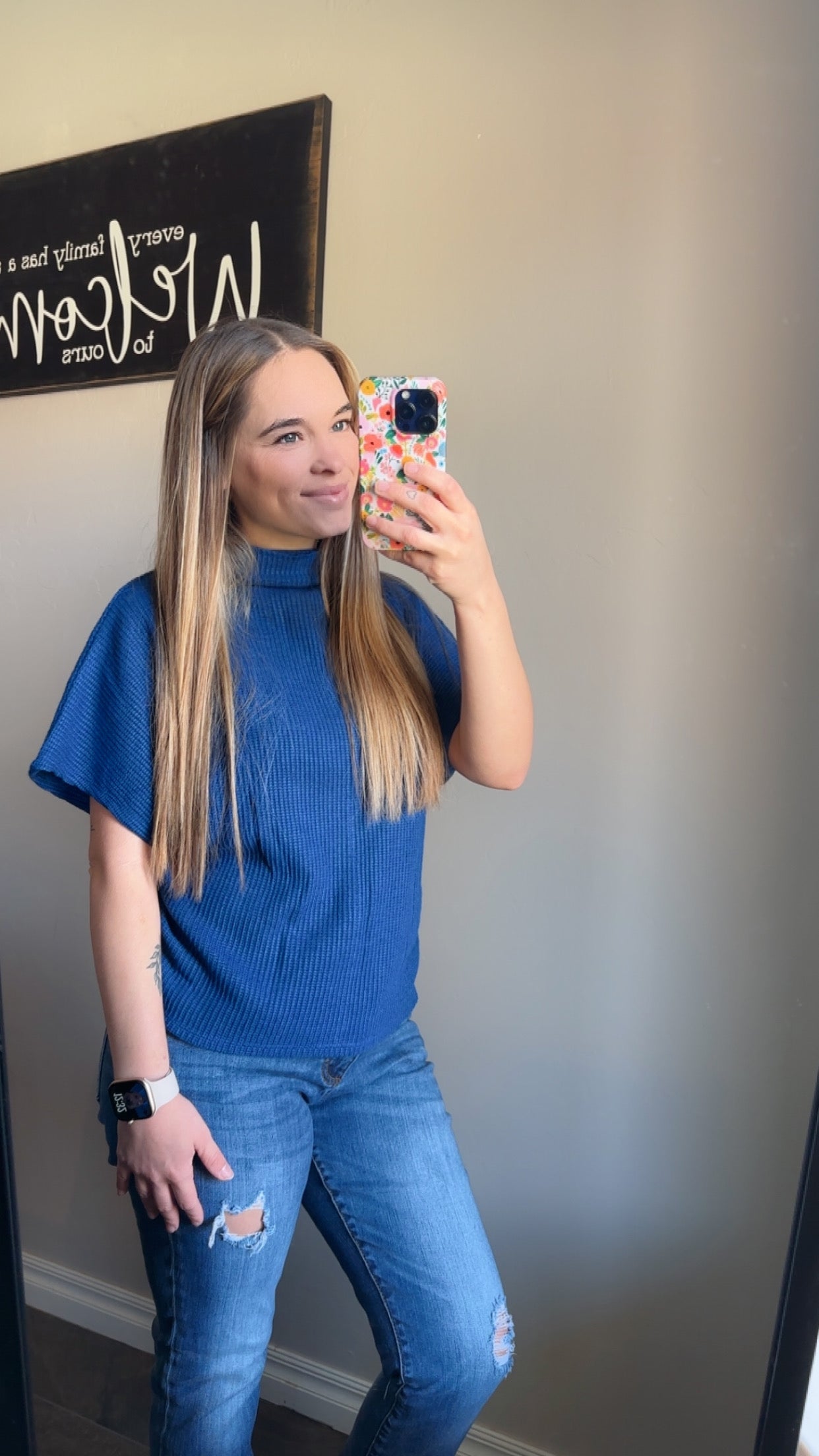 Blue Sweater